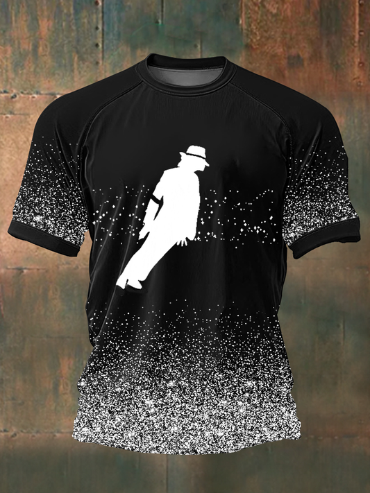 Men's Pop Music Inspired Short Sleeves T-shirt