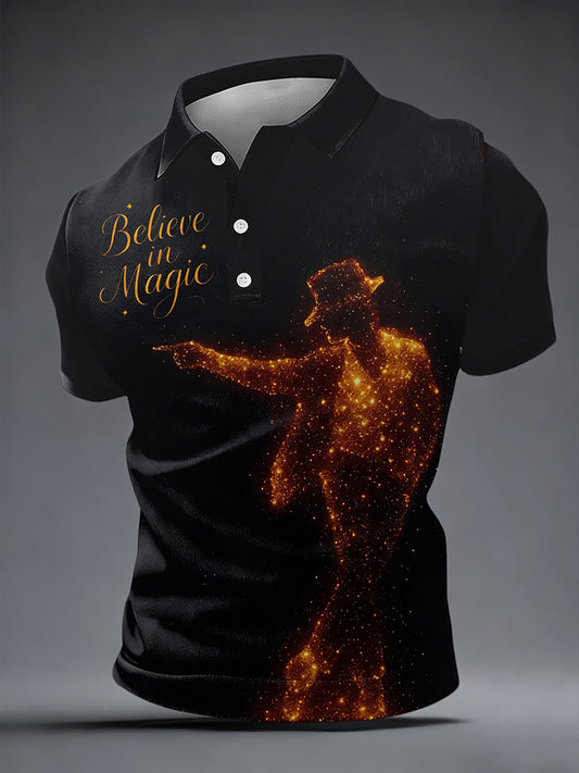 Men's Pop Music Inspired Casual Shirt