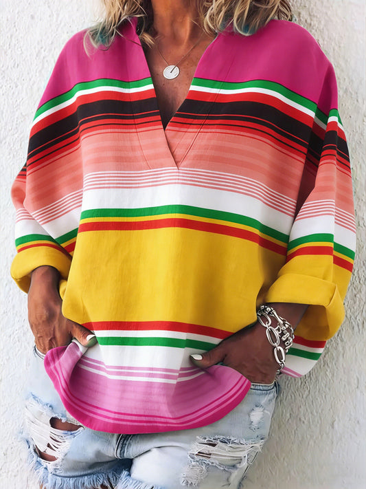 Women's Mexican Cinco de Mayo Cotton and Linen Top