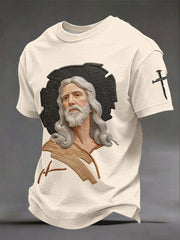 Men's Jesus Art Print T-Shirts