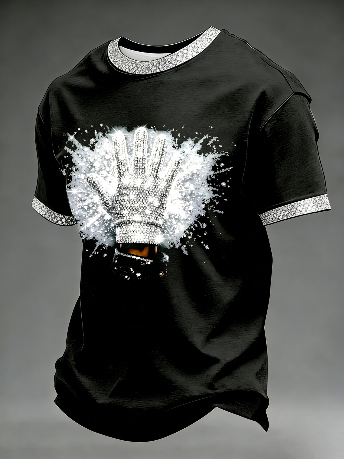 Men's Pop Music Inspired Casual T-shirt