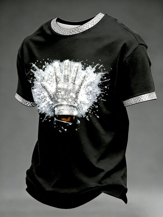 Men's Pop Music Inspired Casual T-shirt