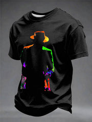 Men's Pop Music Inspired Casual T-shirt