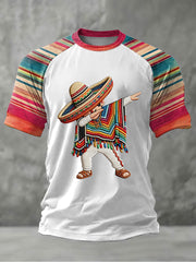 Men's Cinco de Mayo Printed Casual T-Shirt