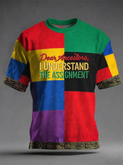 Men's Juneteenth 1865 Printed T-shirt