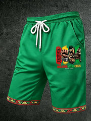 Men's Juneteenth 1865 Printed Shorts