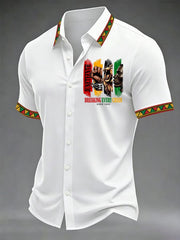 Men's Juneteenth 1865 Printed Shirt