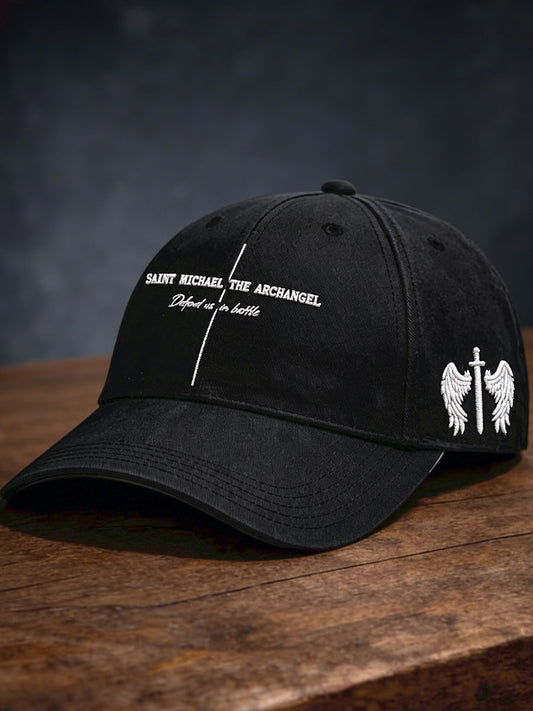 Unisex Faith Saint Micheal Printed Hat