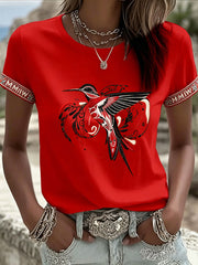 Women's MMIW Print Casual T-Shirt