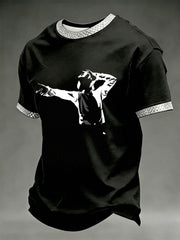 Men's King Of Pop Printed T-shirt