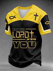 Men's May The Fourth Be With You Movie Inspired Faith T-shirt