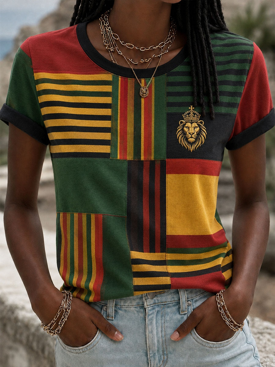 Women's Reggae Lion T-Shirt