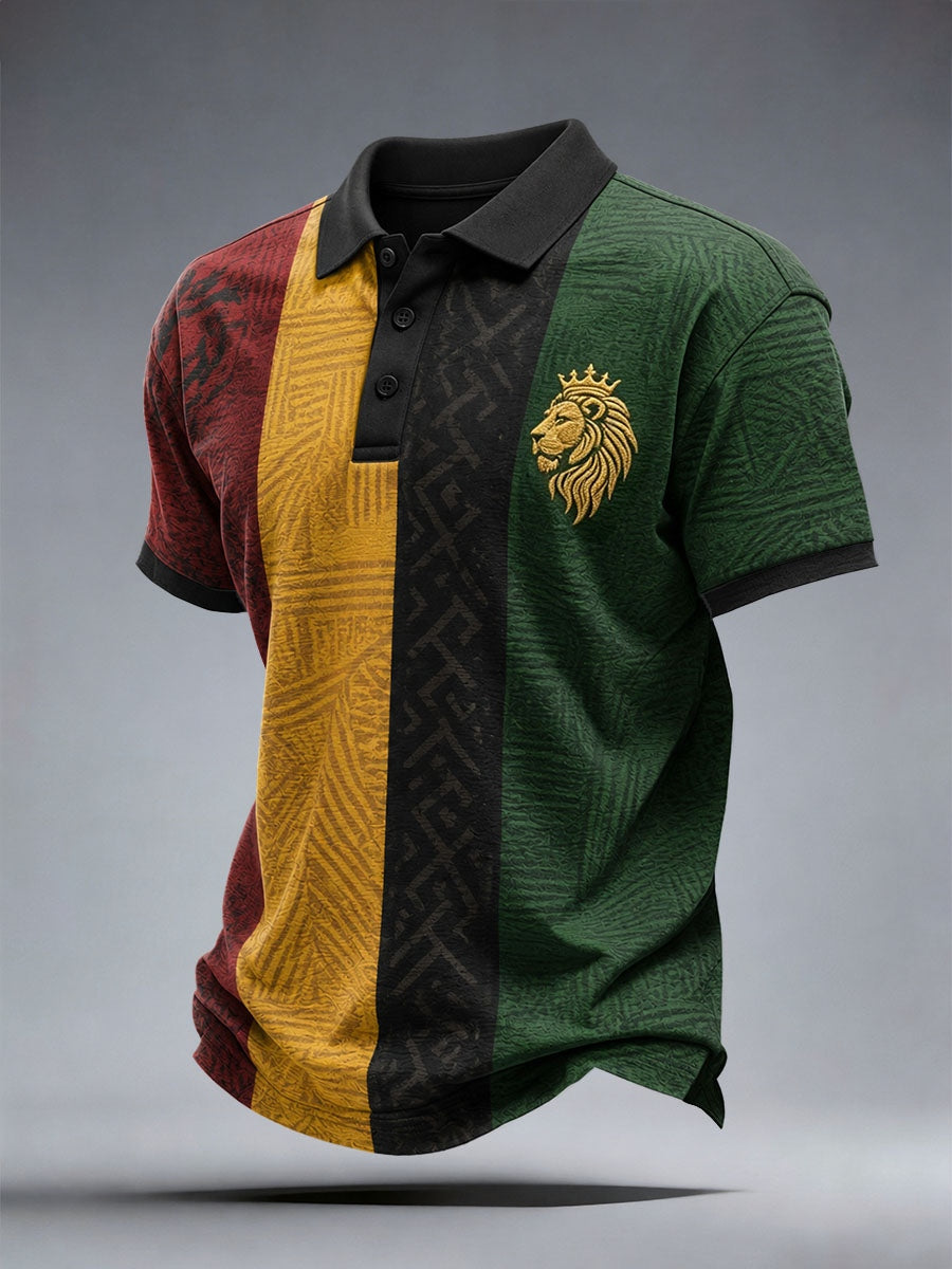 Men's Reggae Polo Shirt