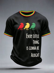 Men's Reggae Music Waffle T-Shirt