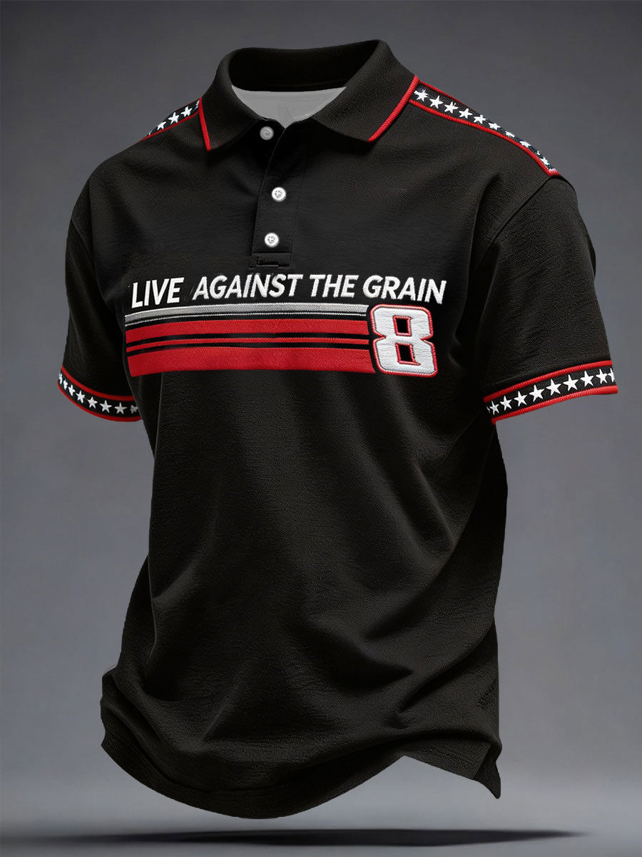 Men's Rip Legend Drive Against The Grain Printed Casual Tops