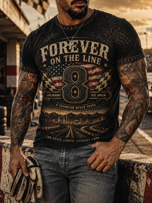 Men's Rip Legend Drive Against The Grain Printed T-shirt