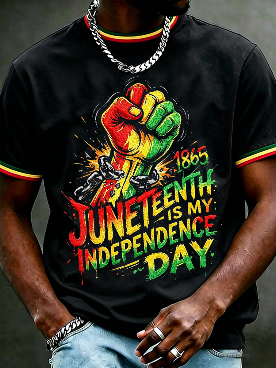 Men's Juneteenth Print Tee