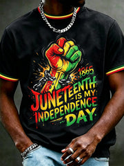Men's Juneteenth Print Tee