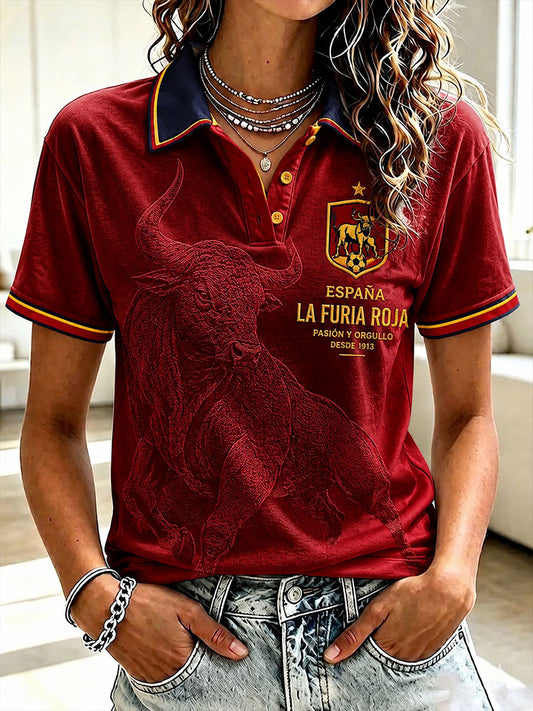 Women's ESPAÑA Football T-shirt