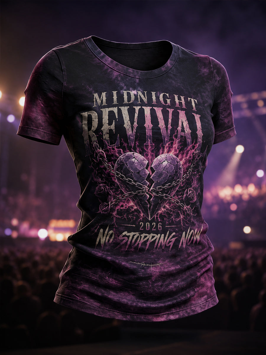 Women's Country Rock Tour 2026 Graphic T-Shirt
