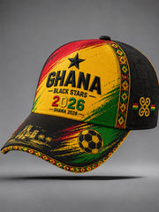2026 Ghana Football Style Unisex  Hat
