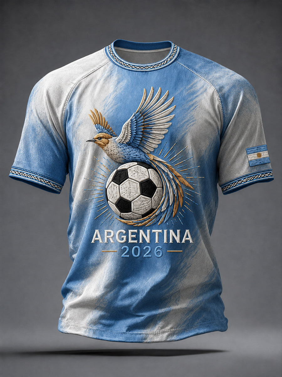 Men's Argentina Football Fan T-Shirt