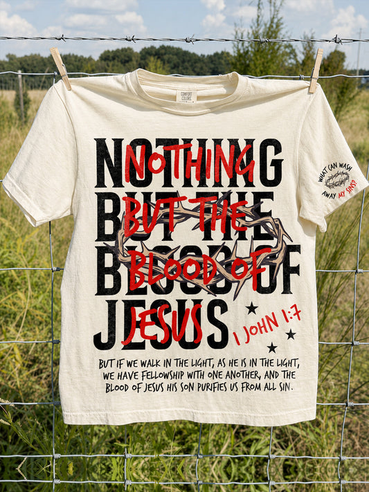 Men's Christian Blood of Jesus Short Sleeve T-shirt