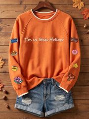 Women's I'm In Stais Hollow Sweatshirt