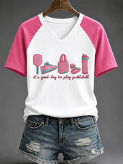 Women's Fun & Casual Pickleball T-shirt