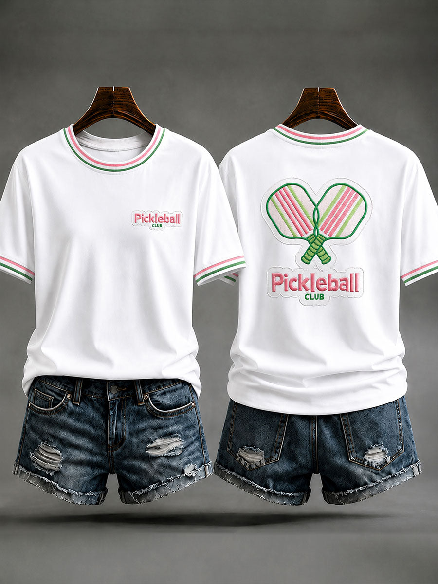 Women's Fun & Casual Pickleball T-Shirt