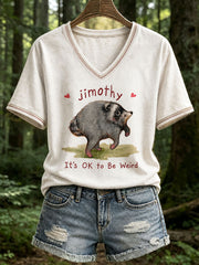 Women's Jimothy Raccoon T-Shirt
