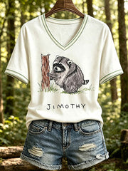 Women's Jimothy Raccoon T-Shirt