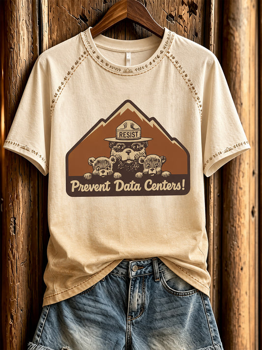 Women's Only You Can Prevent Ai Data Centers Print Tank Top
