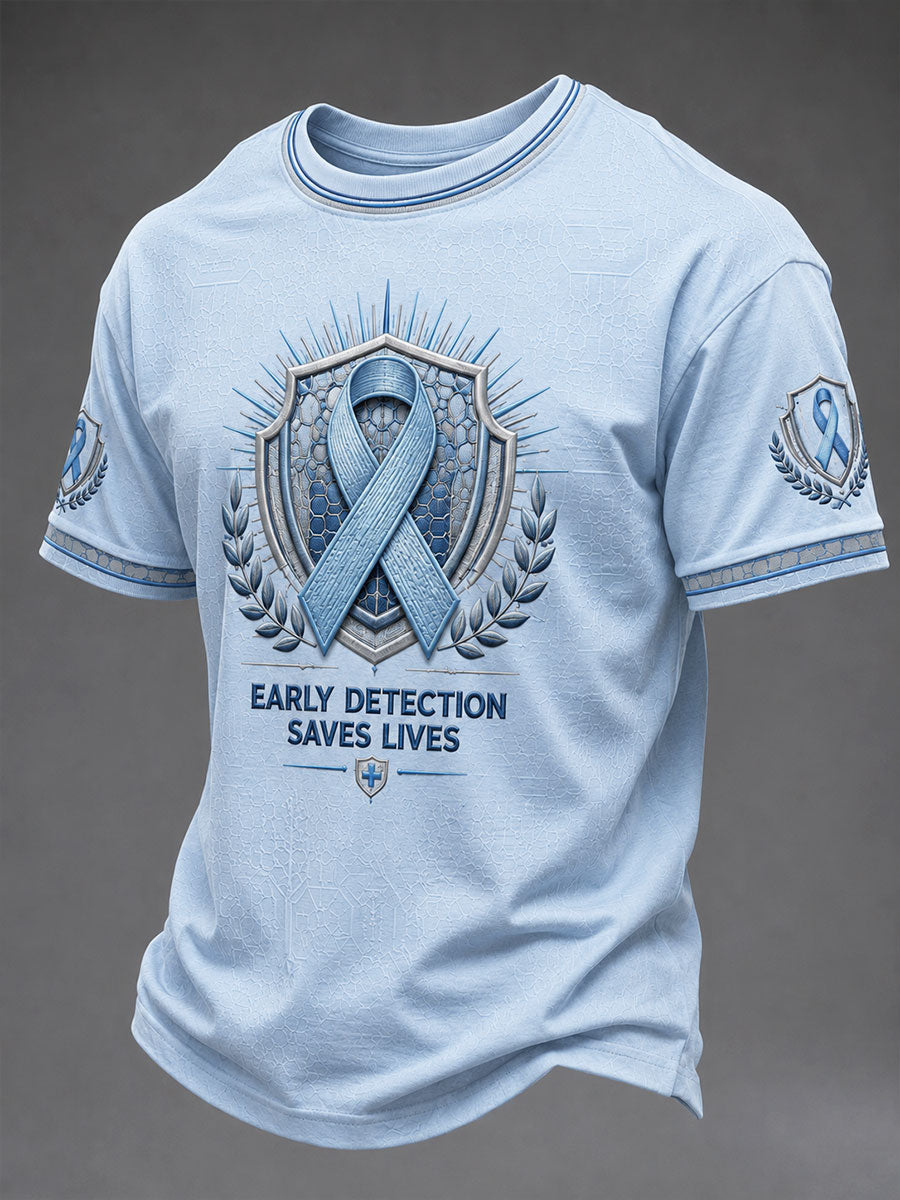 Men's Prostate Cancer Prevention and Control T-shirt
