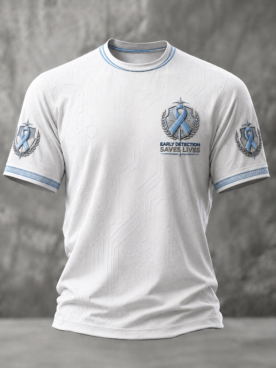Men's Prostate Cancer Prevention and Control T-shirt