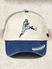 Unisex Football Lover Bulls BUF Art Printed Hat