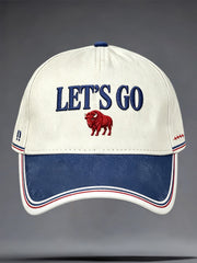 Unisex Football Lover Bulls BUF Art Printed Hat