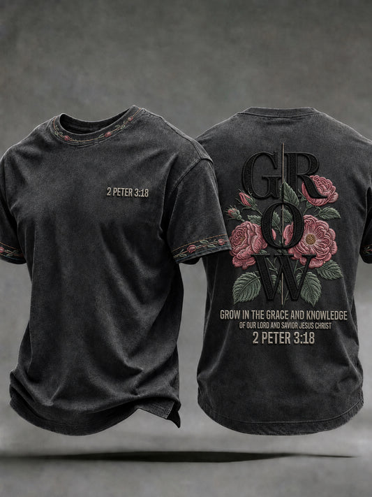 Men's Christian Grow Short Sleeve T-shirt