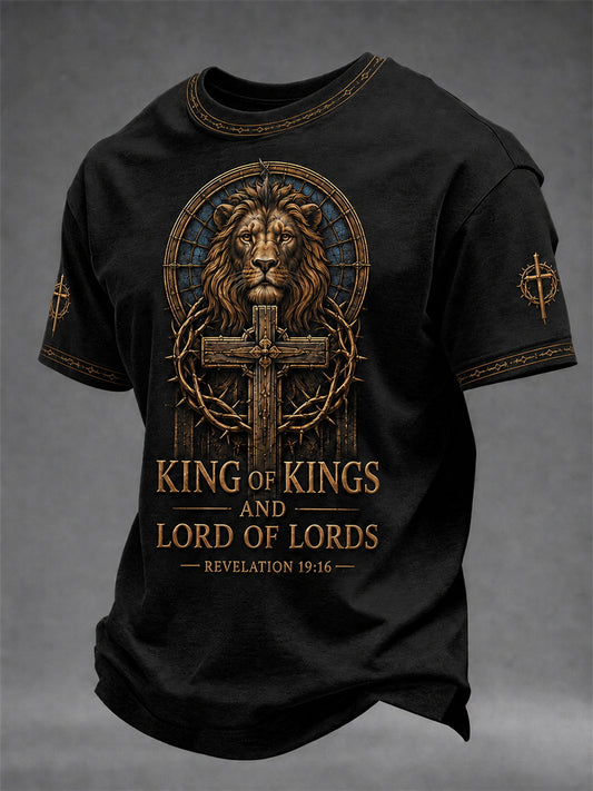 Men's Christian King of Kingsl Short Sleeve T-Shirt