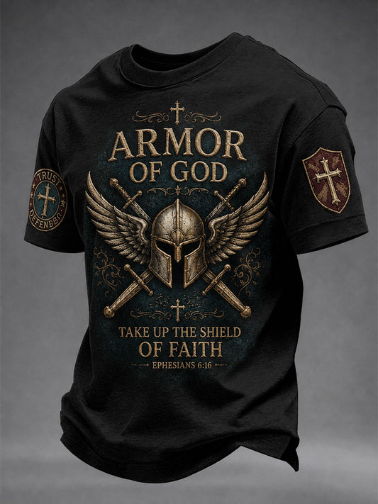 Men's Christian Armor of God Short-Sleeve T-Shirt