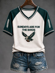 Women's Football Gameday Gift For Football Fans Short Sleeve T-shirt
