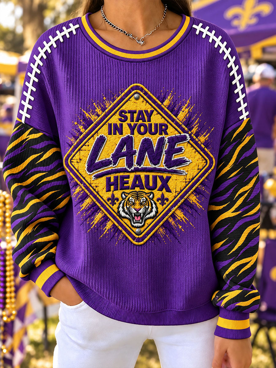 Women's "STAY IN YOUR LANE, HEAUX" Sweatshirts
