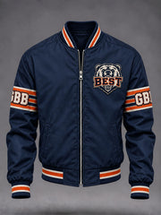 Men's Football Gameday Gift For Football Fans Zipper Jacket