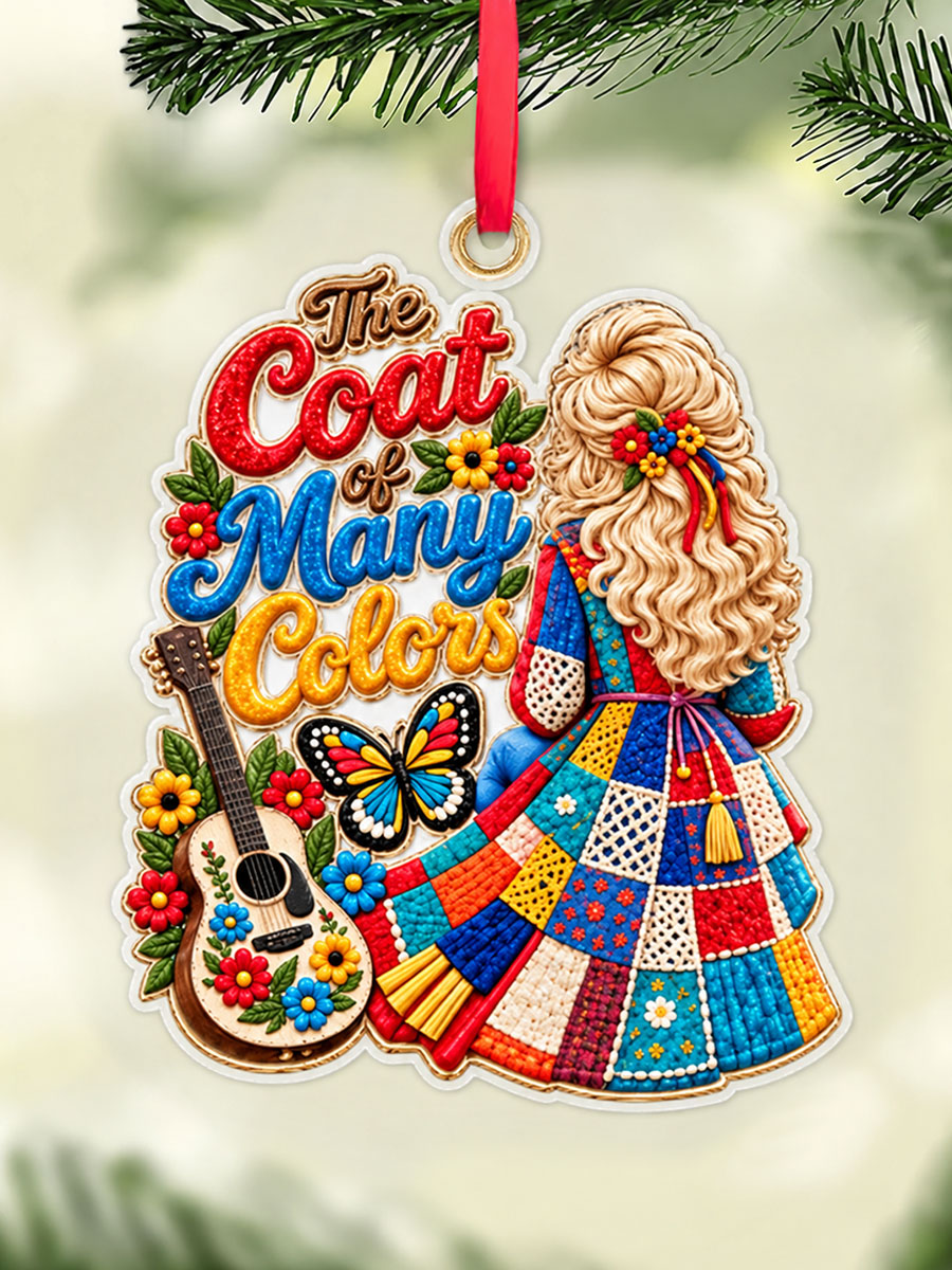 "Coat of Many Colors" country music wall hanging