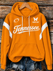 Women's Football Game Day Graphic Casual Hoodie
