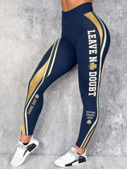 Women's Game Day Football Printed Casual Leggings