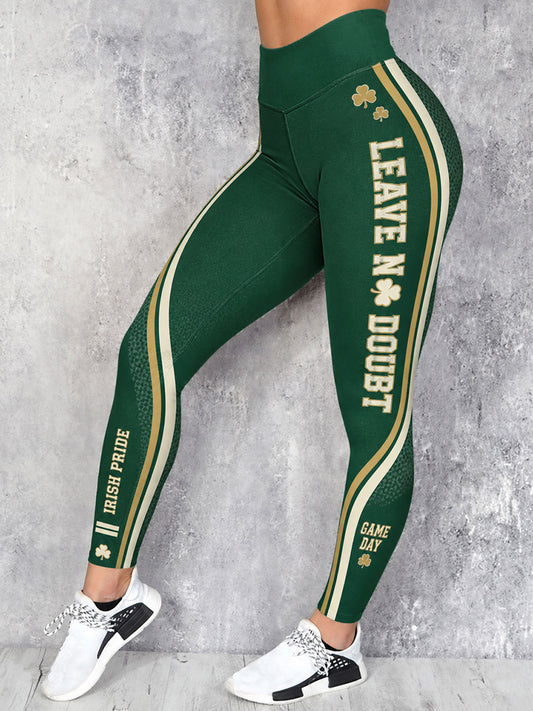 Women's Game Day Football Printed Casual Leggings