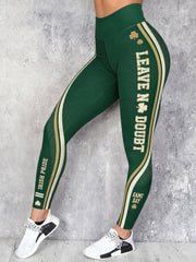 Women's Game Day Football Printed Casual Leggings