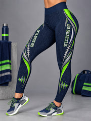 Women's Football Gameday Gift For Football Fans Leggings