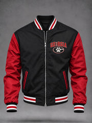 Men's Game Day Football Printed Casual Jacket